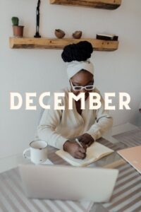 December journal prompts